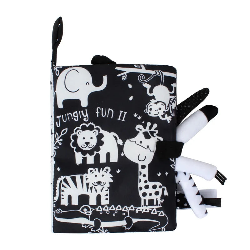 High Contrast Animal Baby Book