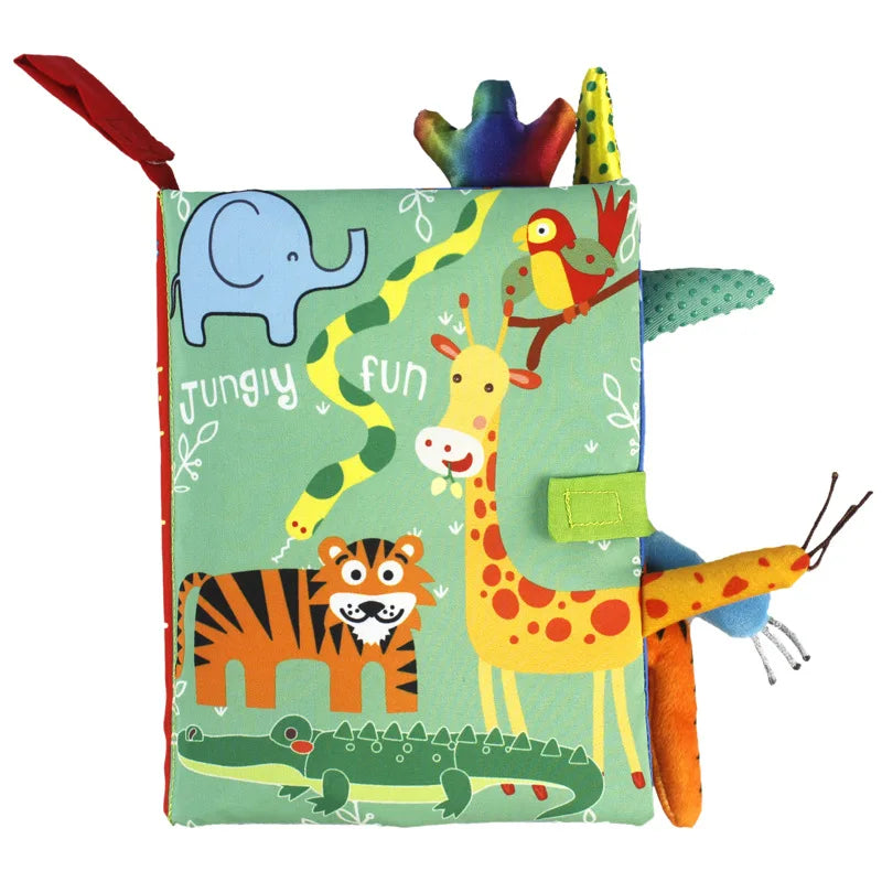 High Contrast Animal Baby Book