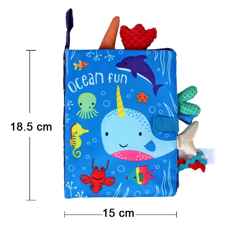 High Contrast Animal Baby Book
