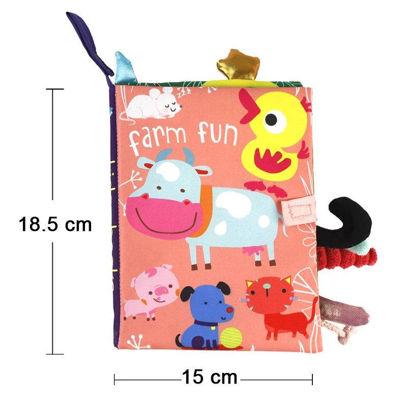 High Contrast Animal Baby Book