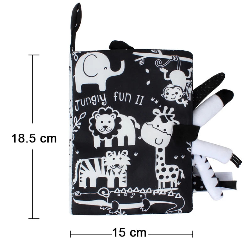 High Contrast Animal Baby Book
