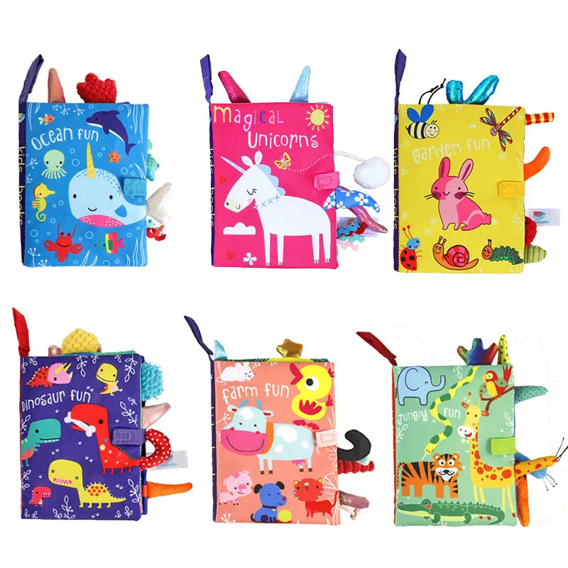 High Contrast Animal Baby Book