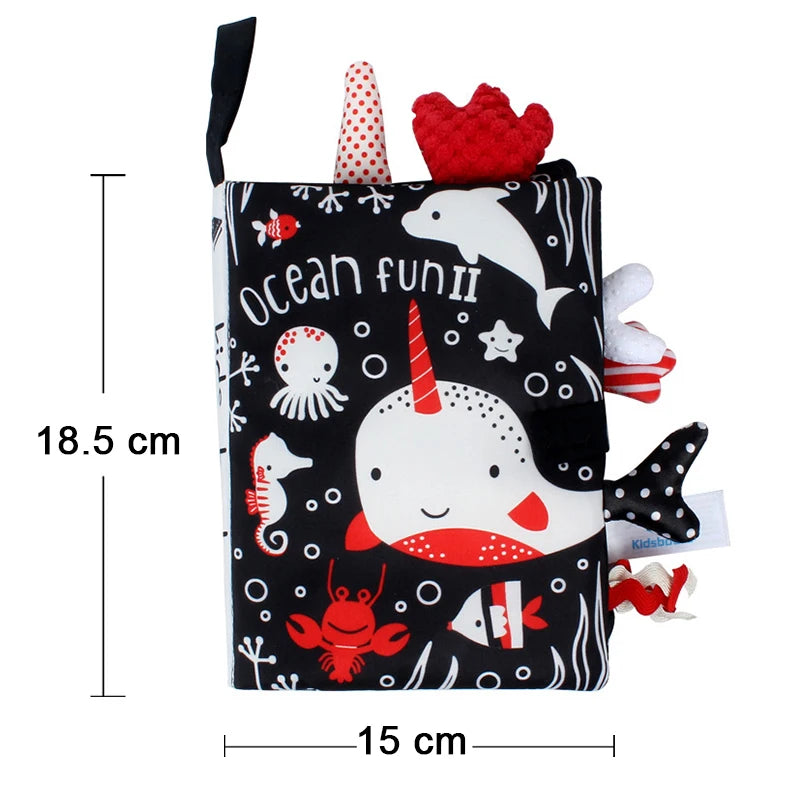High Contrast Animal Baby Book