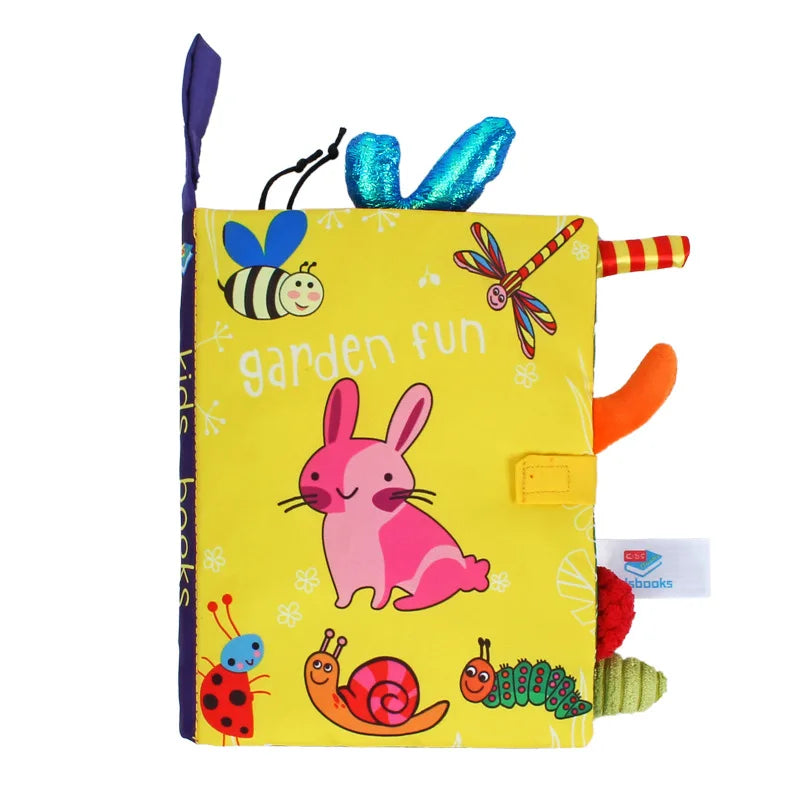 High Contrast Animal Baby Book