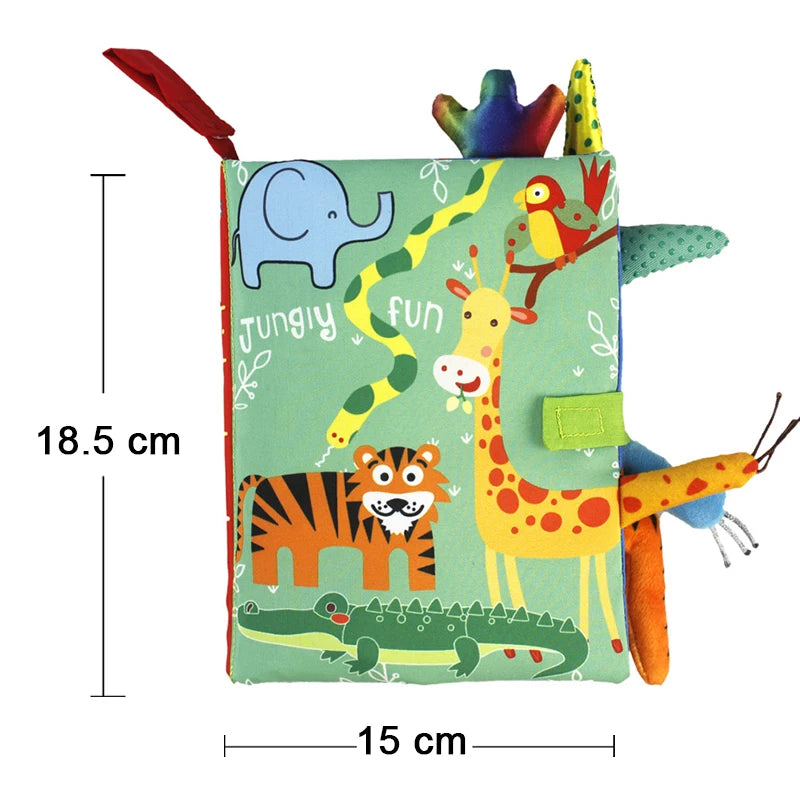 High Contrast Animal Baby Book
