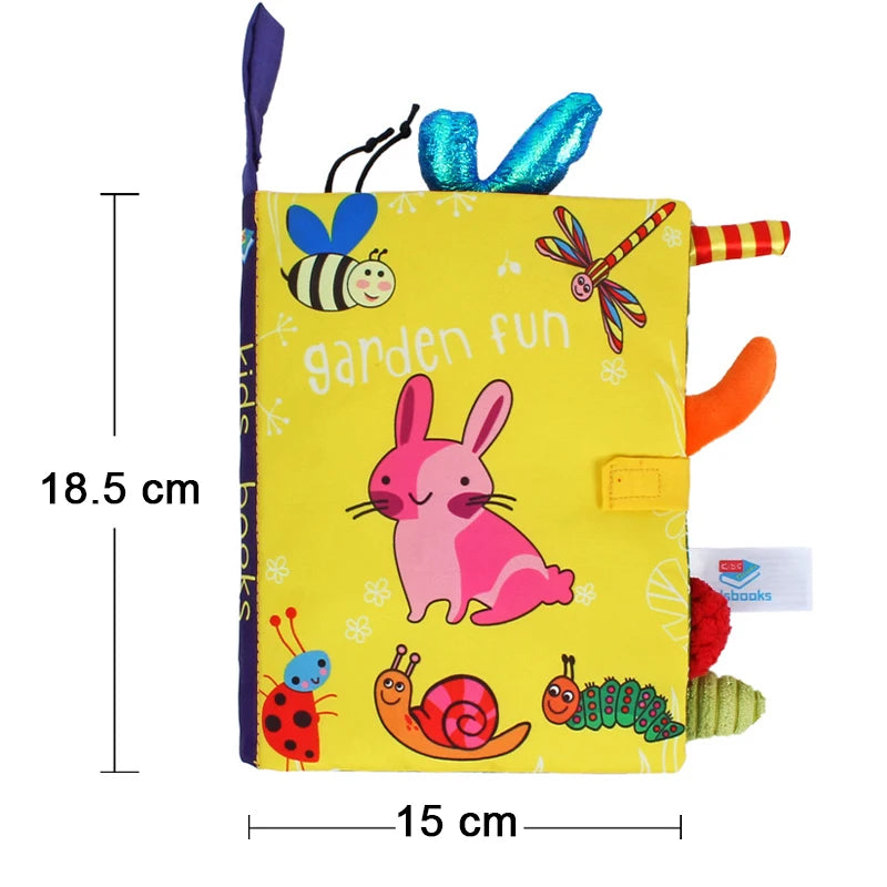 High Contrast Animal Baby Book