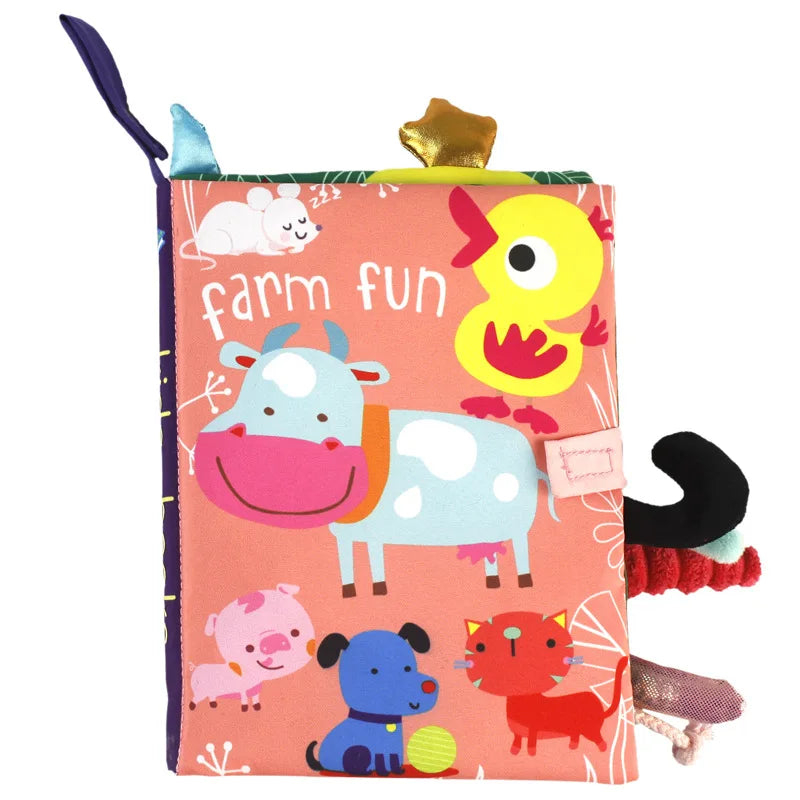 High Contrast Animal Baby Book