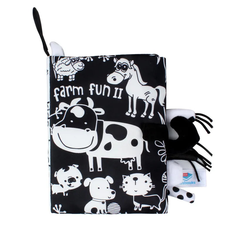 High Contrast Animal Baby Book