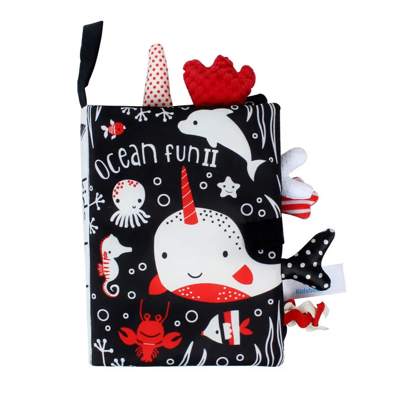 High Contrast Animal Baby Book