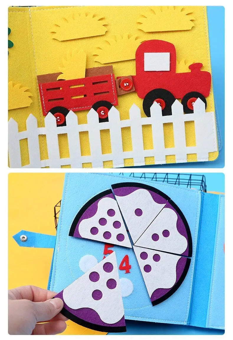 Montessori Felt Story Book