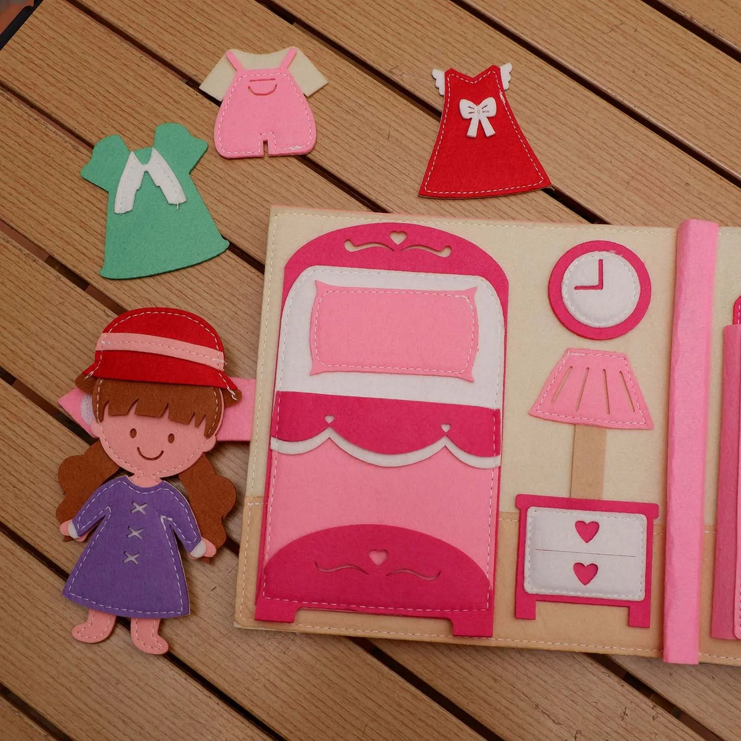 Montessori Felt Story Book