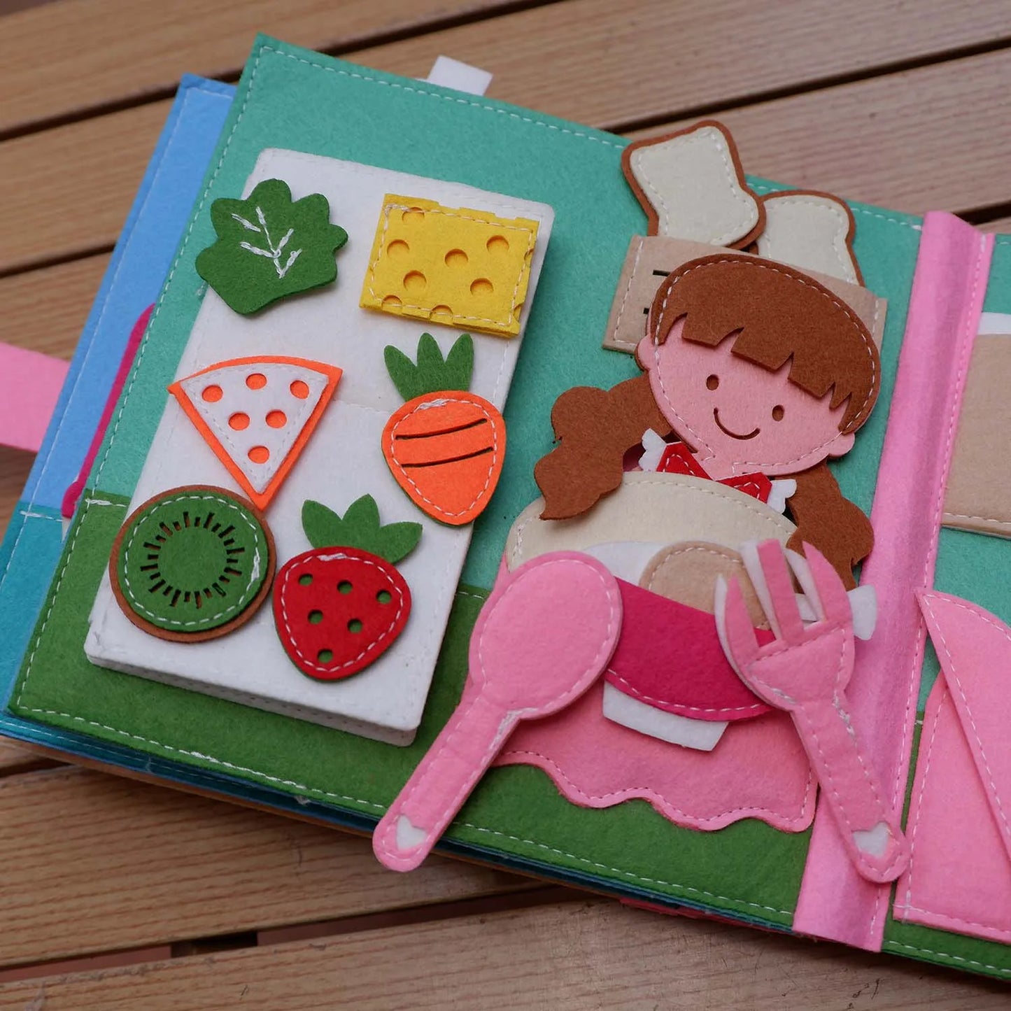 Montessori Felt Story Book