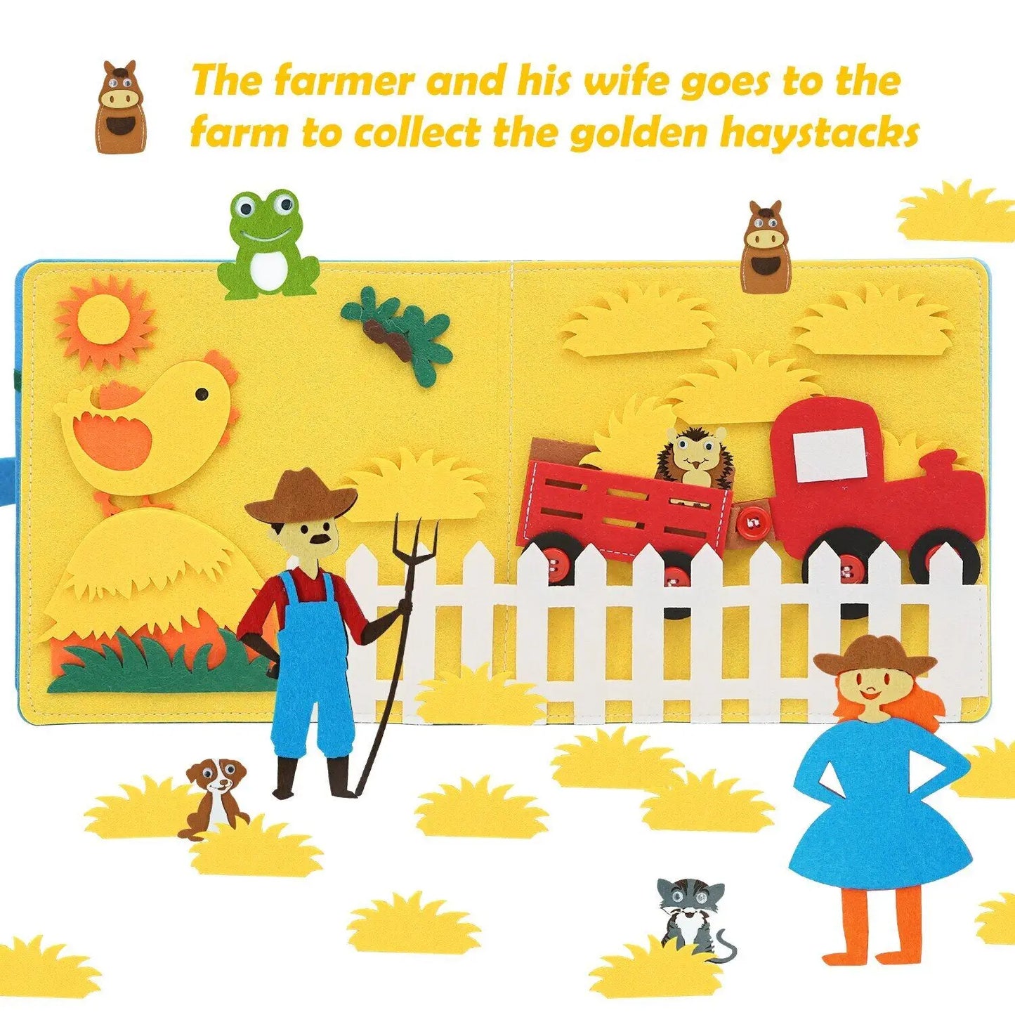 Montessori Felt Story Book