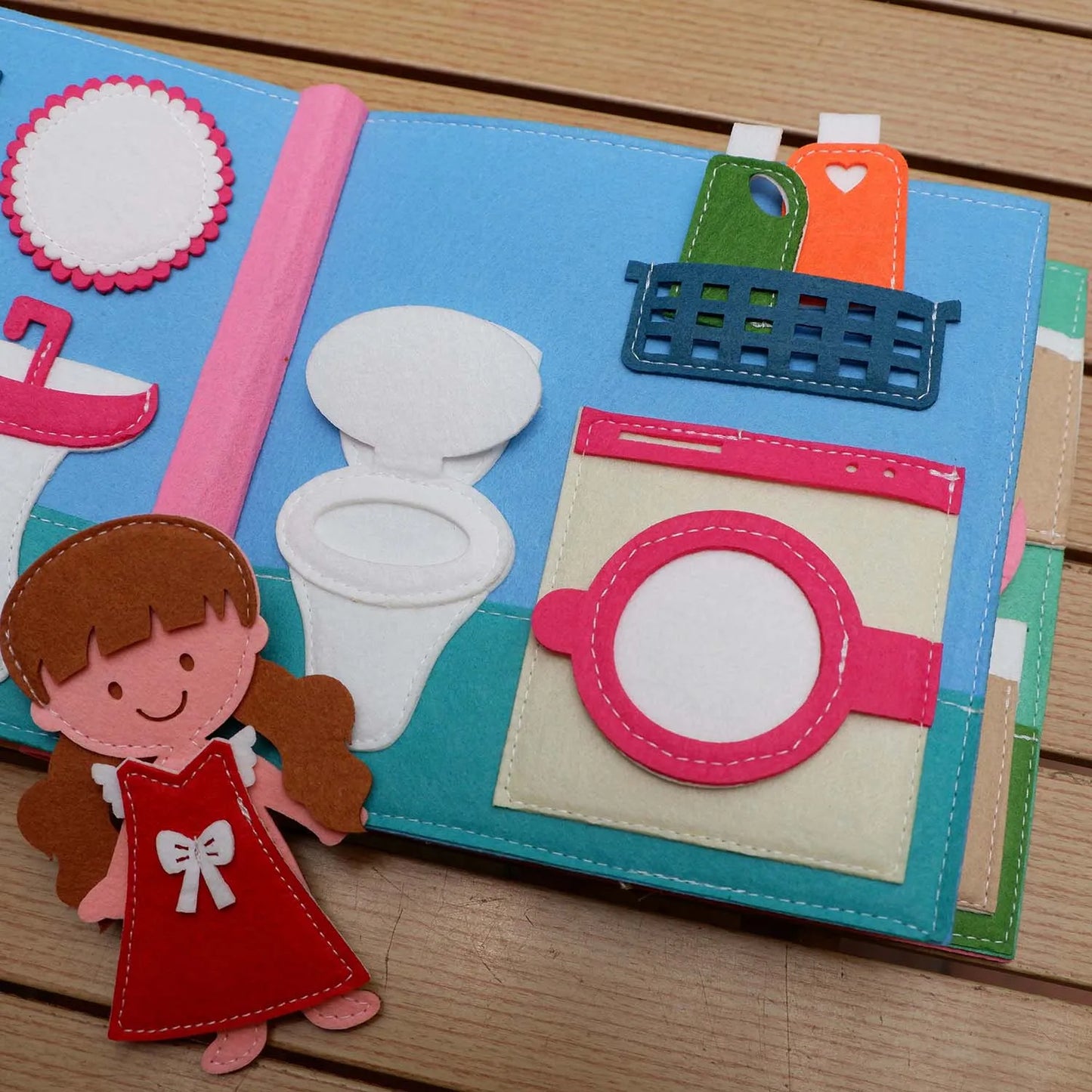 Montessori Felt Story Book