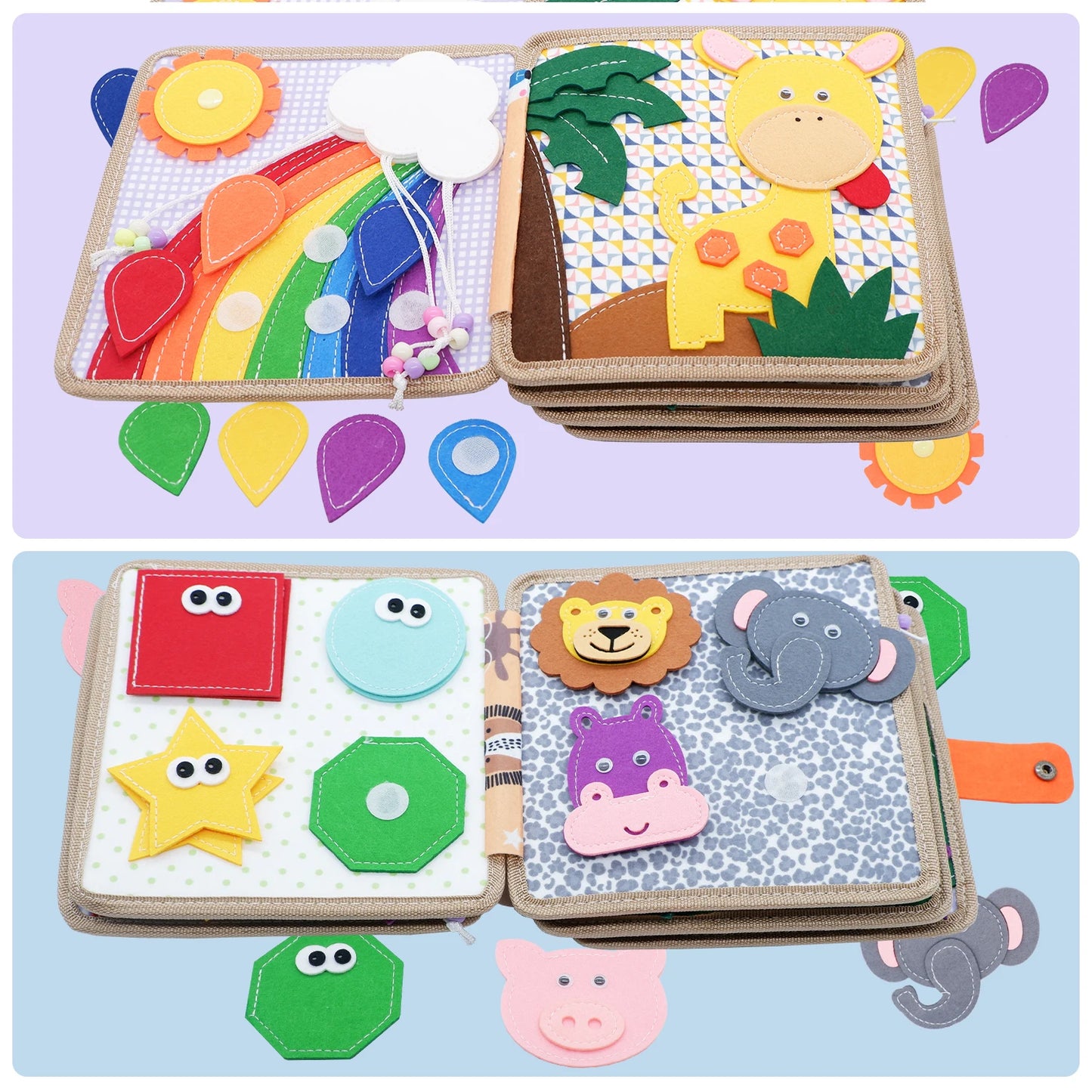 Montessori Felt Story Book