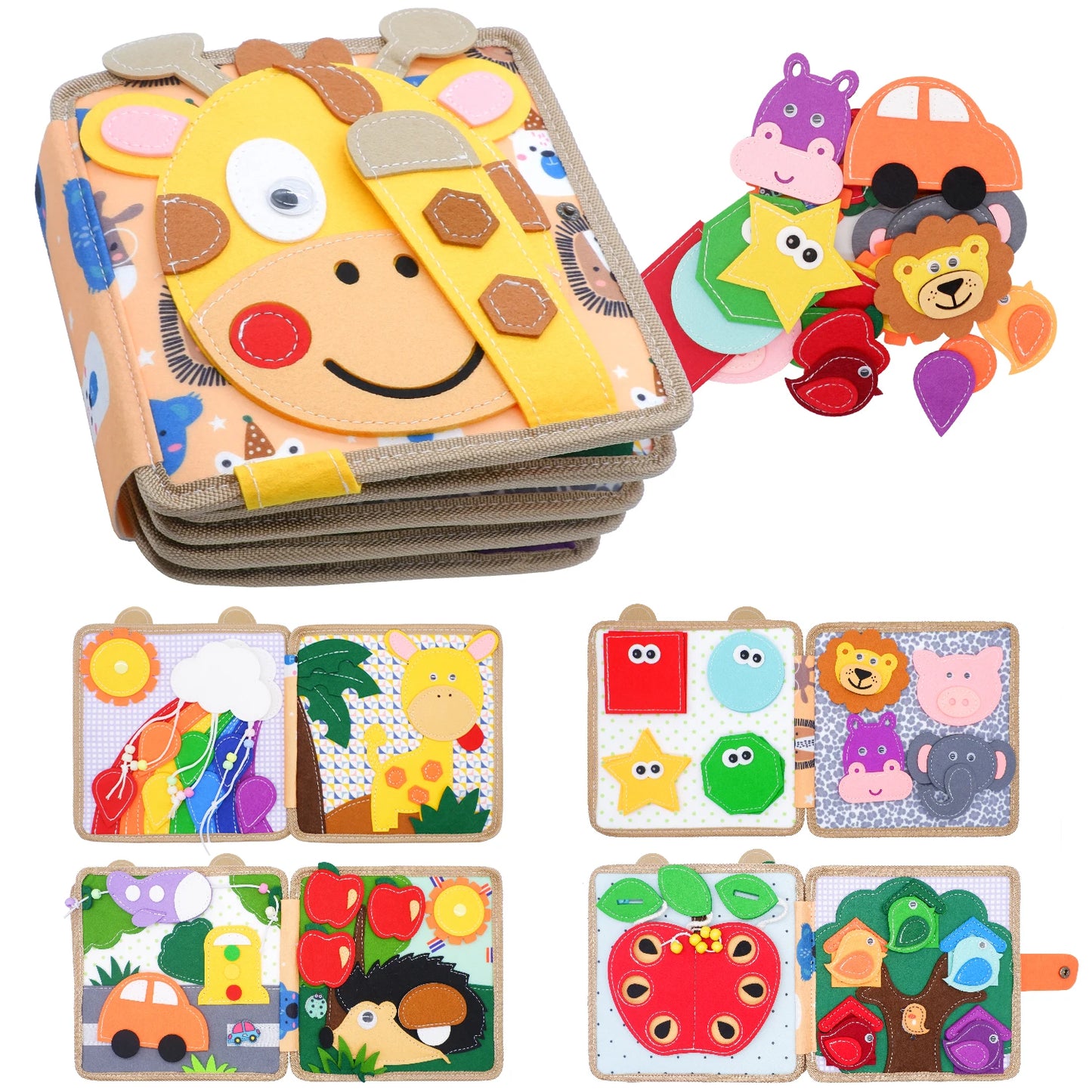 Montessori Felt Story Book