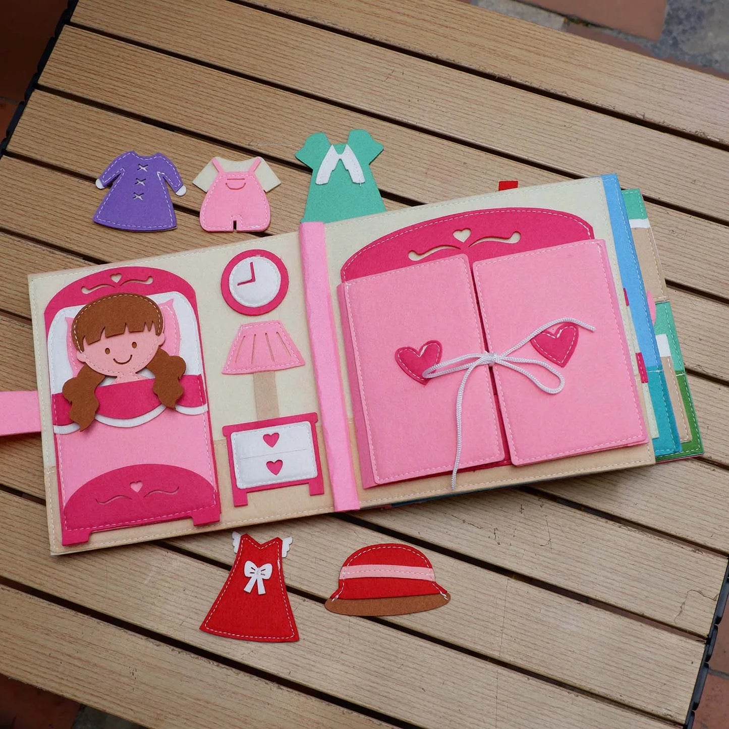 Montessori Felt Story Book