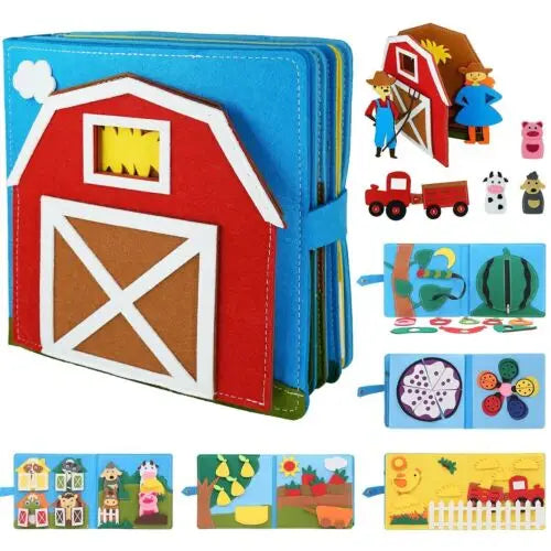 Montessori Felt Story Book