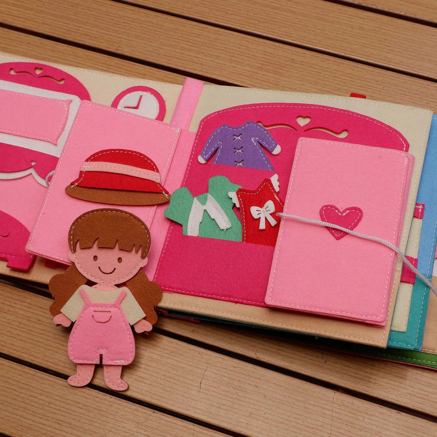 Montessori Felt Story Book