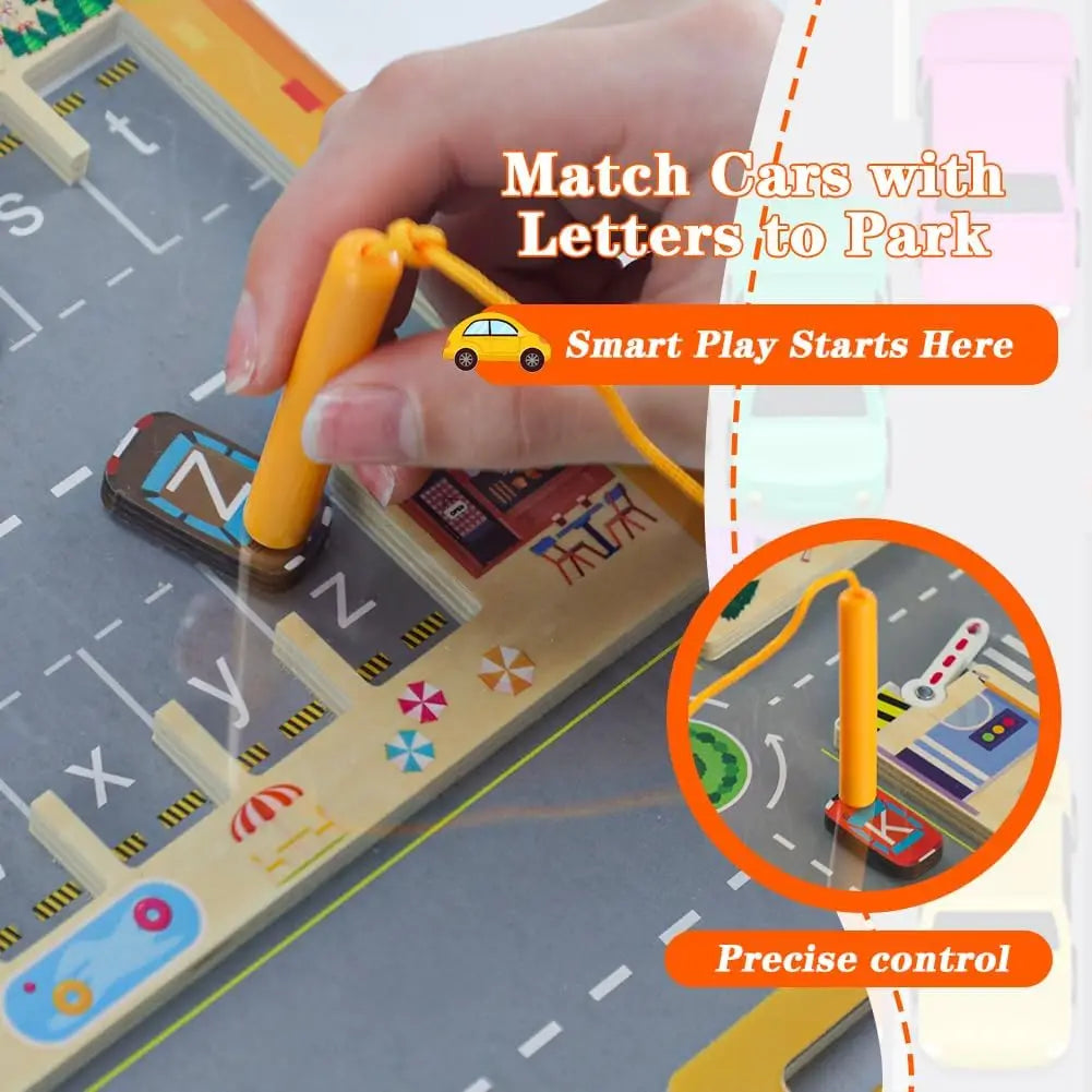 Magnetic Alphabet Maze Puzzle