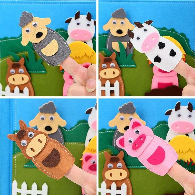 Montessori Felt Story Book