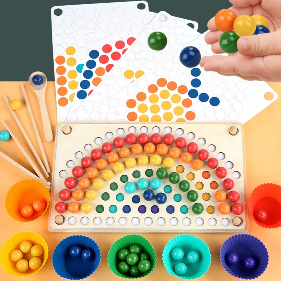 Montessori Rainbow Beads