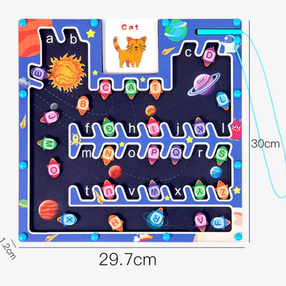 Magnetic Alphabet Maze Puzzle
