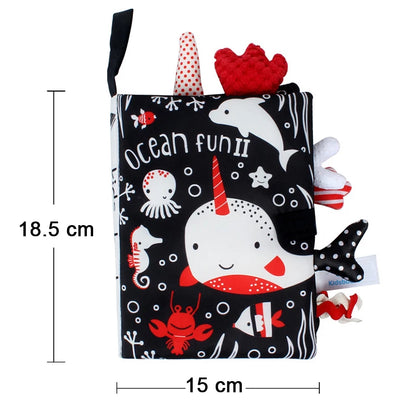 High Contrast Animal Baby Book