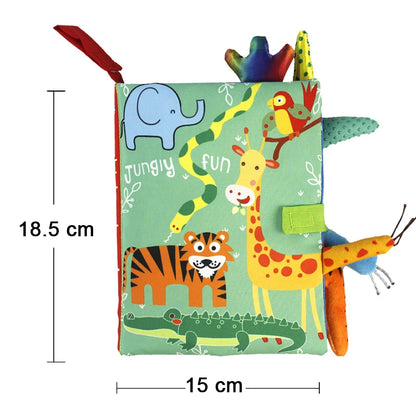High Contrast Animal Baby Book