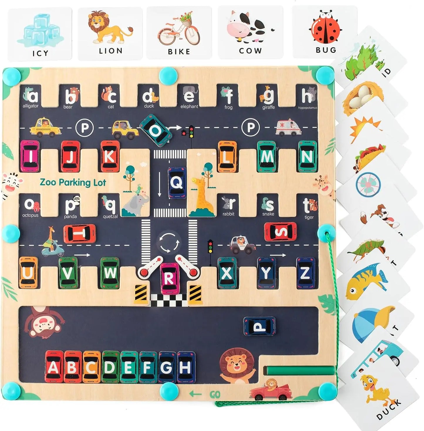 Magnetic Alphabet Maze Puzzle